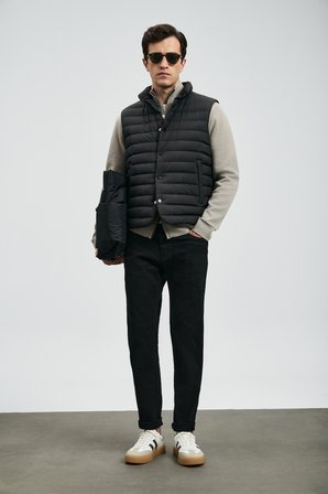Anton Smart Jean Erkek Pantolon Slim Fit Siyah