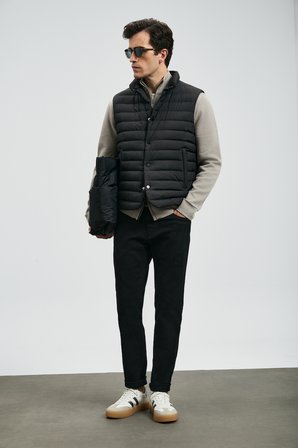 Anton Smart Jean Erkek Pantolon Slim Fit Siyah