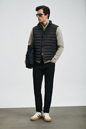 Lufian Erkek Anton Smart Slim Fit Jean Pantolon 112200260 Siyah