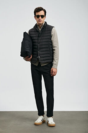 Lufian Erkek Anton Smart Slim Fit Jean Pantolon 112200260 Siyah