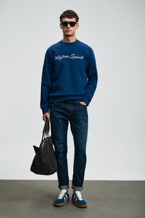Peter Spor Jean Erkek Pantolon Slim Fit Mavi