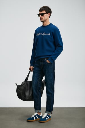 Peter Spor Jean Erkek Pantolon Slim Fit Mavi