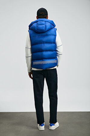 Lufian Erkek Franz Straight Fit Spor Jean Pantolon 112200244 Mavi