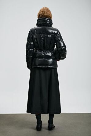 Lufian Kadın Flash Kaz Tüyü Mont 122120044 Siyah