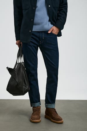 Sky Smart Jean Erkek Pantolon Slim Fit Mavi
