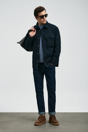 Sky Smart Jean Erkek Pantolon Slim Fit Mavi