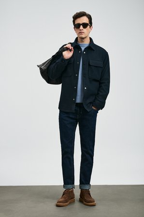Sky Smart Jean Erkek Pantolon Slim Fit Mavi