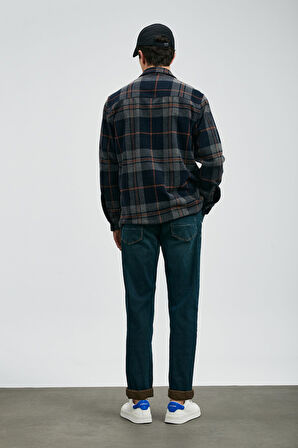 Lufian Erkek Tımothı Spor Slim Fit Jean Pantolon 112200228 Mavi