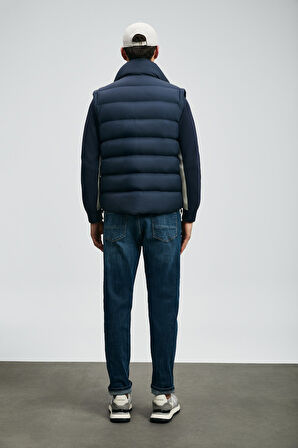 Lufian Erkek Lukas Spor Slim Fit Jean Pantolon 112200231 Mavi