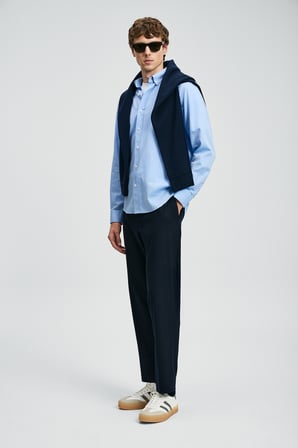 Sterno Smart Erkek Chino Pantolon Slim Fit Lacivert