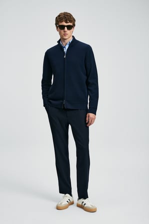 Sterno Smart Erkek Chino Pantolon Slim Fit Lacivert