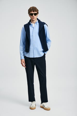 Sterno Smart Erkek Chino Pantolon Slim Fit Lacivert