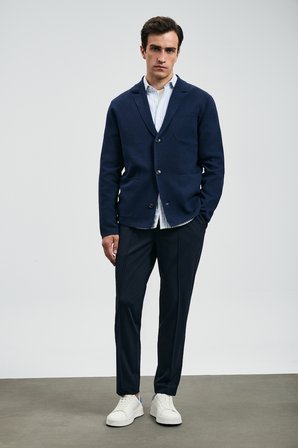 Sımon Smart Erkek Chino Pantolon Slim Fit Lacivert