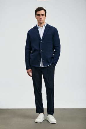 Sımon Smart Erkek Chino Pantolon Slim Fit Lacivert