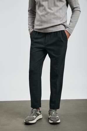 Maxıma Smart Erkek Chino Pantolon Slim Fit Antrasit