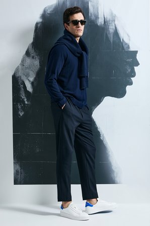 Maxıma Smart Erkek Chino Pantolon Slim Fit Lacivert
