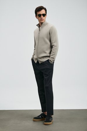 Strus Smart Erkek Chino Pantolon Slim Fit Siyah