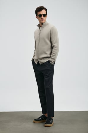 Strus Smart Erkek Chino Pantolon Slim Fit Siyah