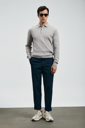 Rumı Smart Erkek Chino Pantolon Slim Fit Lacivert