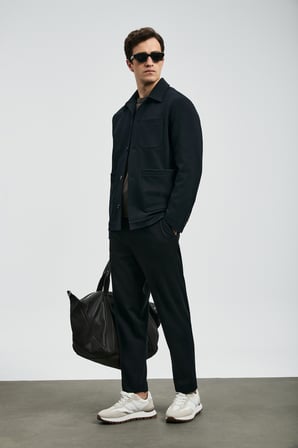 Copernı Smart Erkek Chino Pantolon Slim Fit Siyah