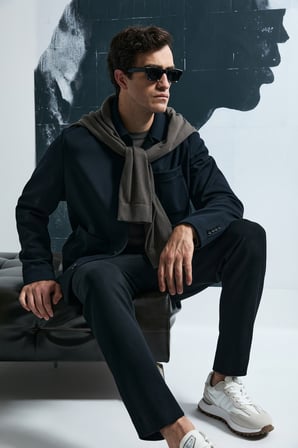 Copernı Smart Erkek Chino Pantolon Slim Fit Siyah