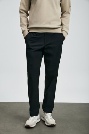 Daren Smart Erkek Chino Pantolon Slim Fit Siyah