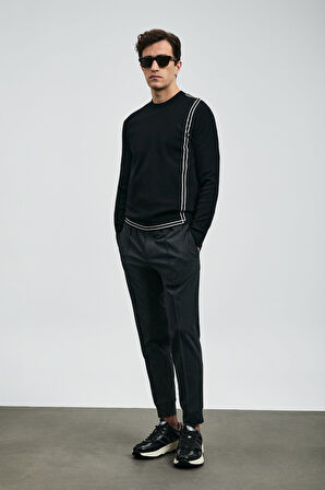 Lufian Erkek Farm Kazak 112090166 Siyah