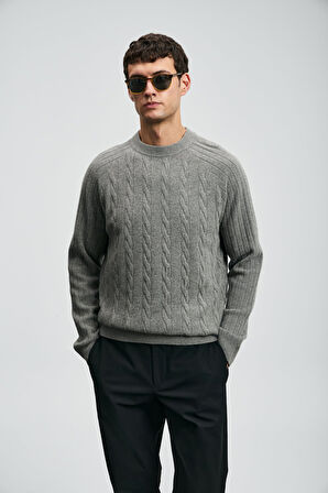 Lufian Vernes Erkek Kazak 112090158 Vizon