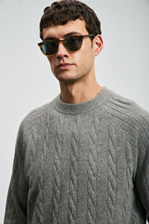 Lufian Vernes Erkek Kazak 112090158 Vizon