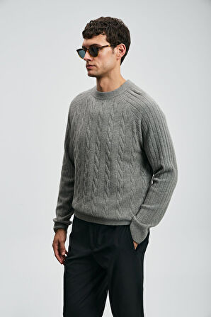 Lufian Vernes Erkek Kazak 112090158 Vizon