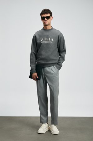 Oracle Erkek Sweatshirt Antrasit