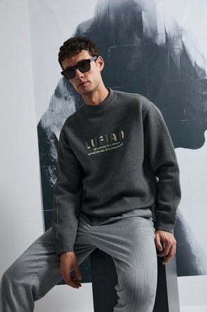 Oracle Erkek Sweatshirt Antrasit