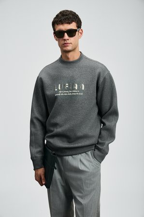 Oracle Erkek Sweatshirt Antrasit