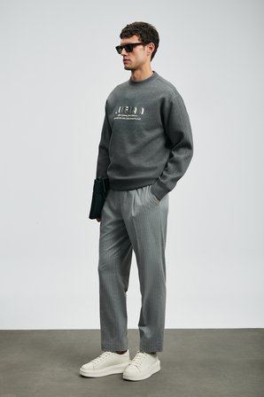 Oracle Erkek Sweatshirt Antrasit