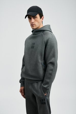 Snow Erkek Sweatshirt Antrasit