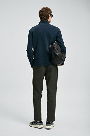 Lufian Erkek Rocky Smart Polo T-Shirt 112040044 Lacivert