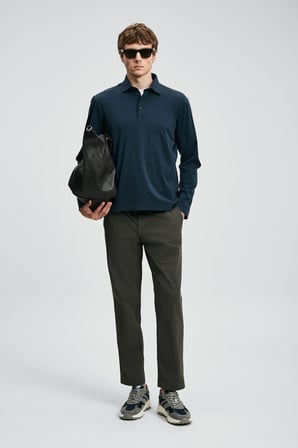 Lufian 112040044 Rocky Smart Polo Tişört Erkek Sweatshirt