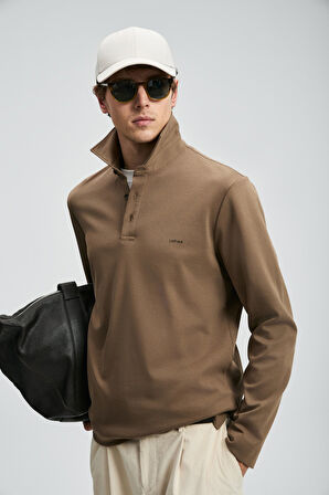 Lufian 112040044 Rocky Smart Polo Tişört Erkek Sweatshirt