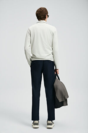 Lufian Erkek Lucas Smart Polo T-Shirt 112040043 Gri