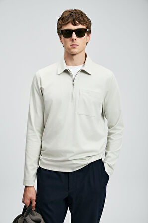 Lufian Erkek Lucas Polo Sweatshirt 112040043
