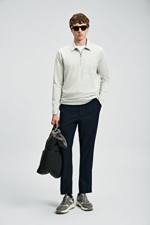 Lufian Erkek Lucas Polo Sweatshirt 112040043