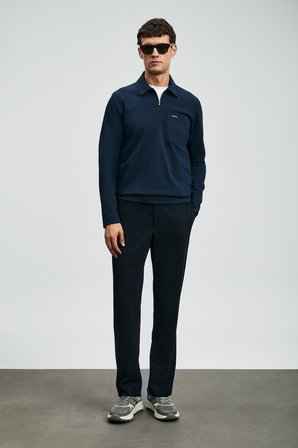 Lucas Smart Erkek Polo Tişört Koyu Lacivert