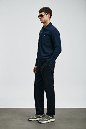 Lufian 112040043 Lucas Smart Polo Tişört Erkek Sweatshirt