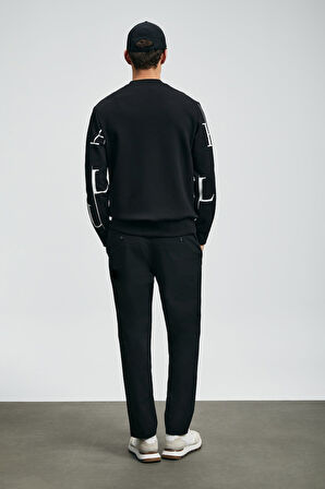 Lufian Erkek Tıffany Sweatshirt 112030184 Siyah