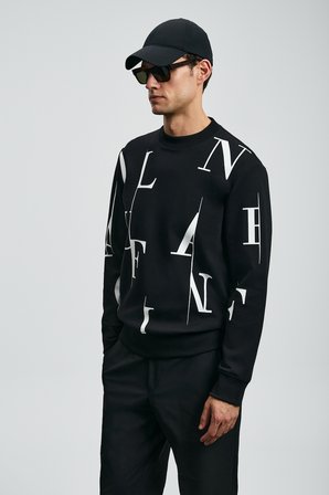 Tıffany Erkek Sweatshirt Siyah