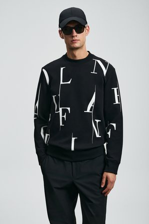 Tıffany Erkek Sweatshirt Siyah