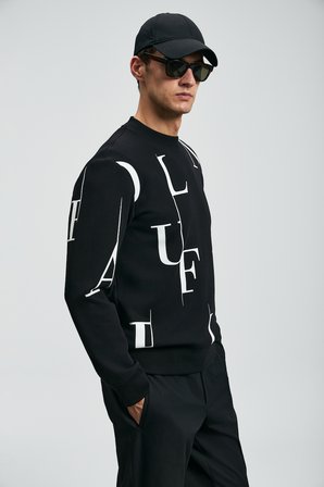 Tıffany Erkek Sweatshirt Siyah