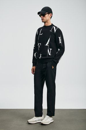 Tıffany Erkek Sweatshirt Siyah
