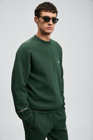 Sıgma Erkek Sweatshirt Çimen Yeşili