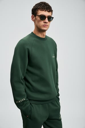 Sıgma Erkek Sweatshirt Çimen Yeşili